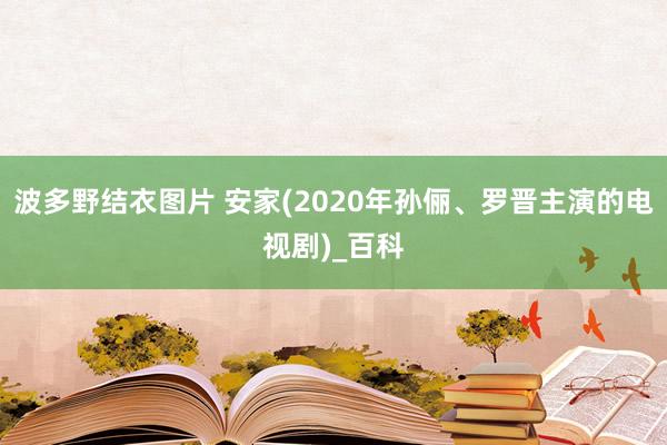 波多野结衣图片 安家(2020年孙俪、罗晋主演的电视剧)_百科